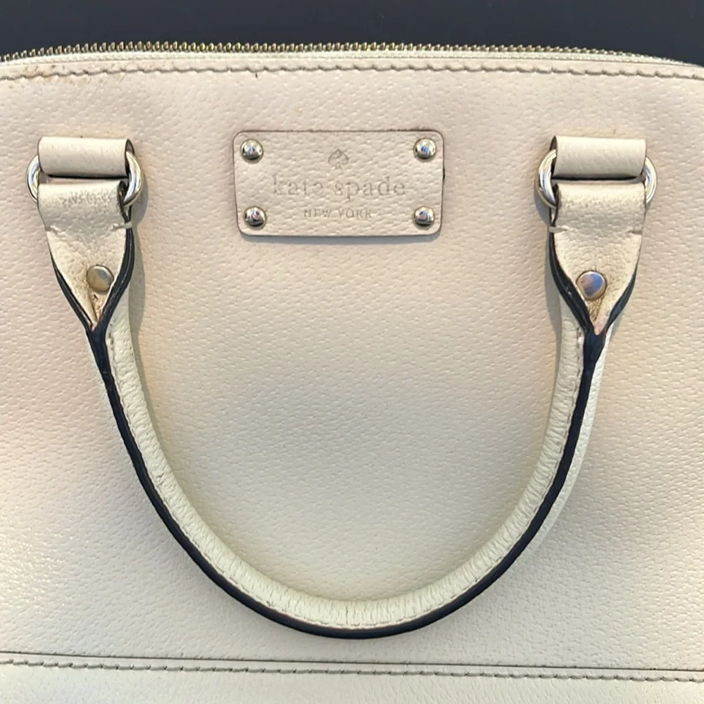 Kate Spade crème/off white mini satchel, Crossbody bag
